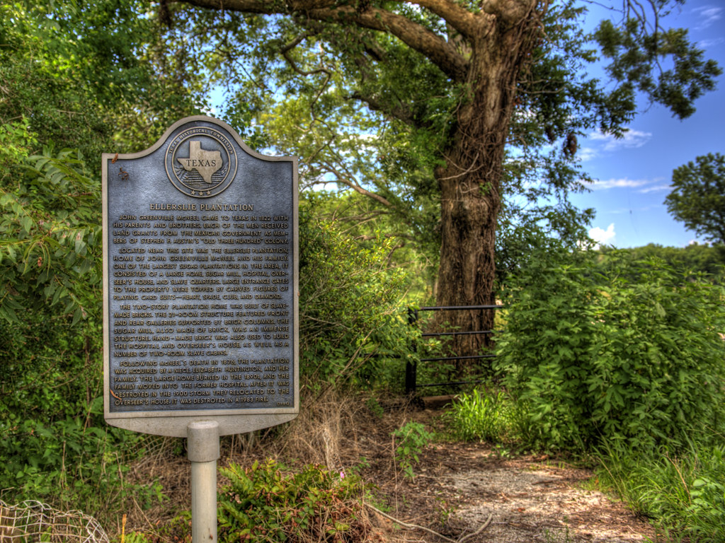 Ellerslie Plantation 28° 59.095′ N, 95° 29.661′ W. Marker … Flickr