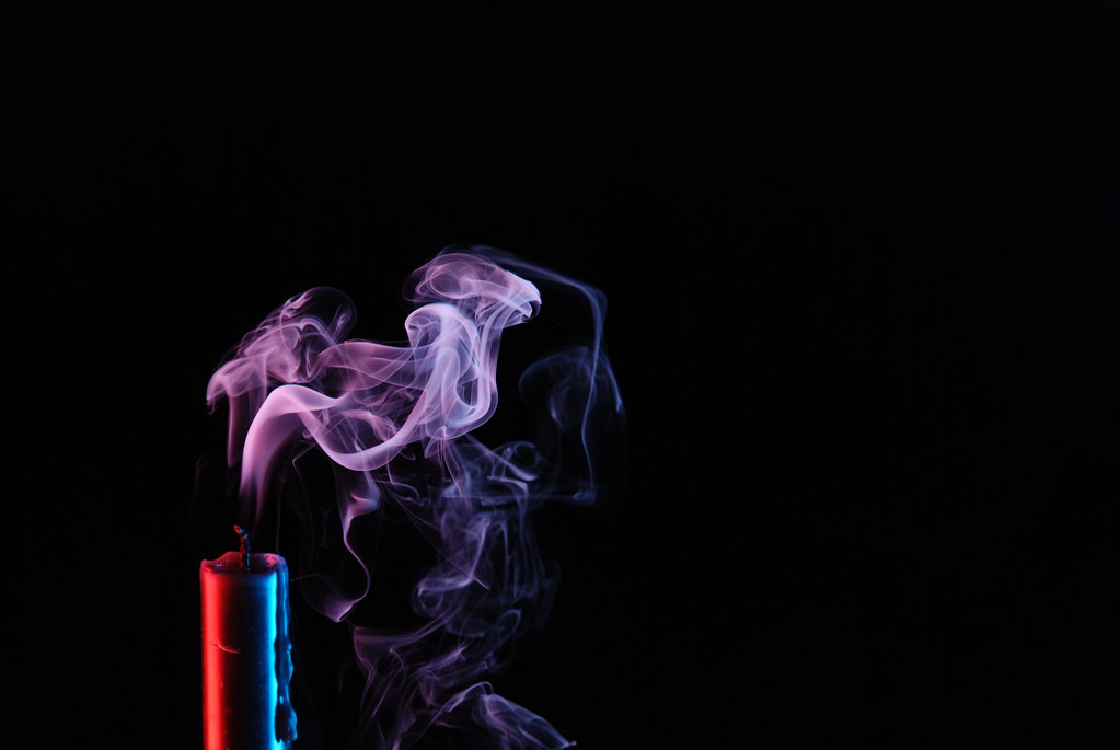 Candle smoke Candle smoke lit by a pair of SB600s with co… Flickr