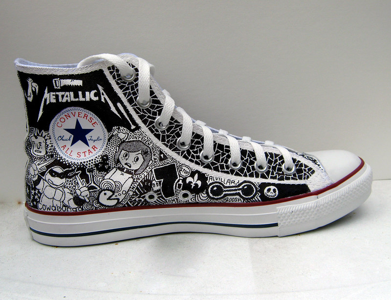 Converse Sharpie