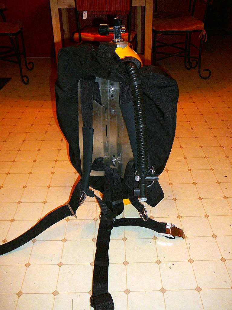Stainless Backplate and STA setup DIY Scuba Backplate crea… Flickr