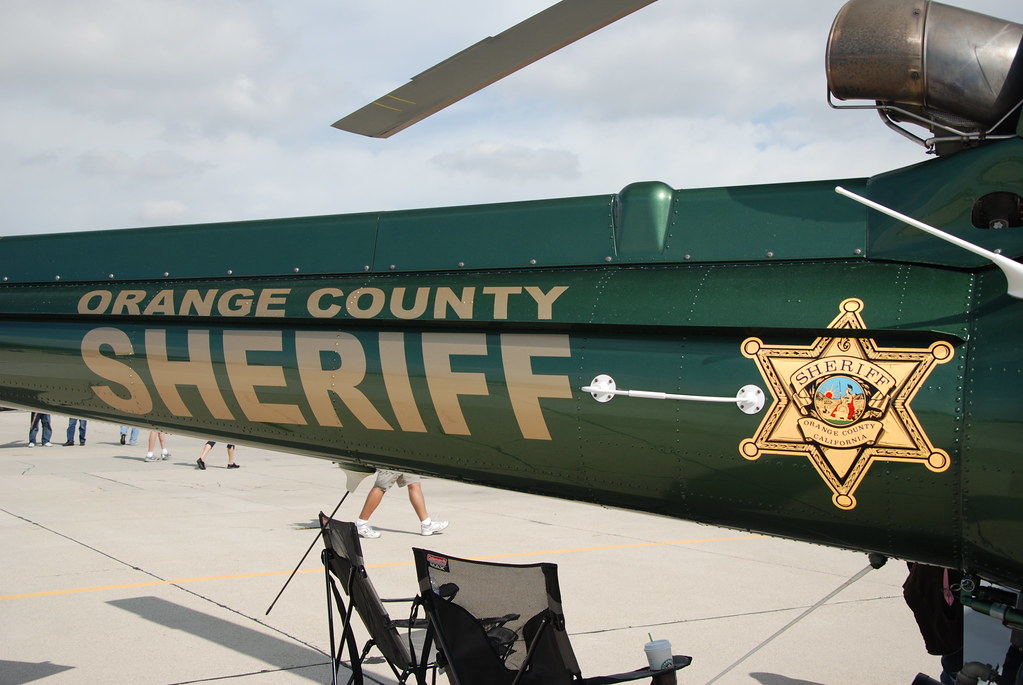 ORANGE COUNTY SHERIFF DEPARTMENT (OCSD) HELICOPTER DECAL a photo on