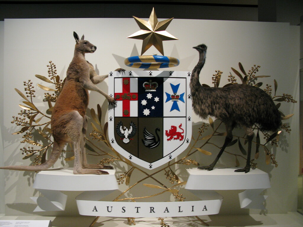 The Australian Coat of Arms The Australian coat of arms wa… Flickr
