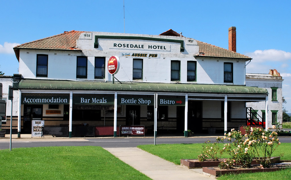 Rosedale Hotel Victoria, Australia Constructed 1858. Subst… Flickr