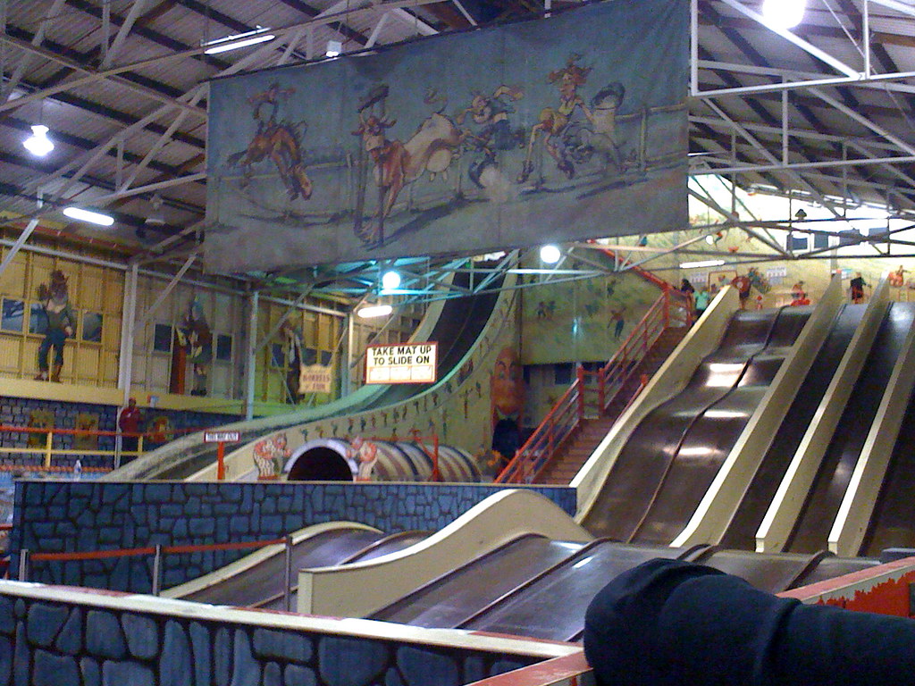 Luna Park Slides In Coney Island | Ian Mclean | Flickr