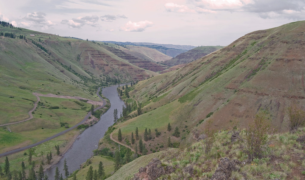 Grande Ronde River Troy Oregon View On Black Chris Cadwell Flickr