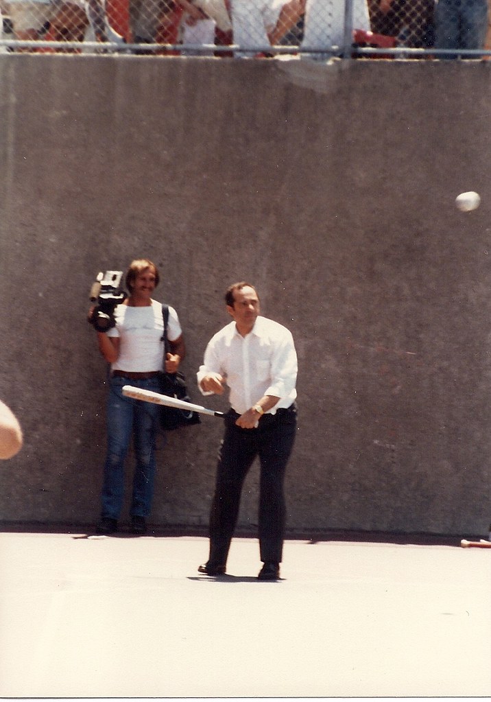 Mario Cuomo takes a pitch, July 1984 In July, 1984 when th… Flickr