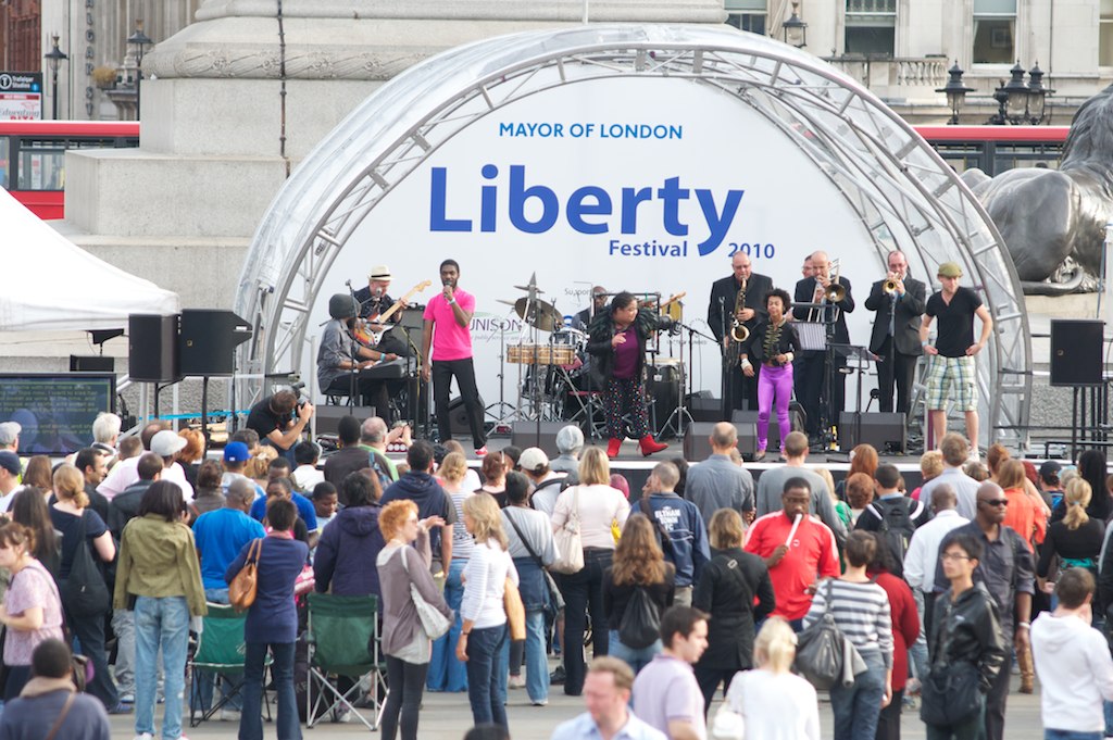 The Audience Shot Finale Music Stage Liberty Festival Traf… Flickr