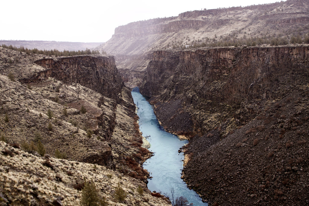 Crooked River in Prineville, Oregon A selection of BLM Map… Flickr
