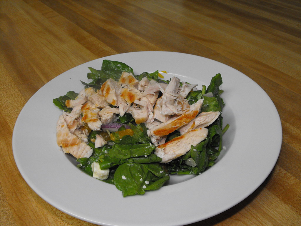 090 Feta & Mandarin Orange Spinach Salad Martha and Adam Paalman