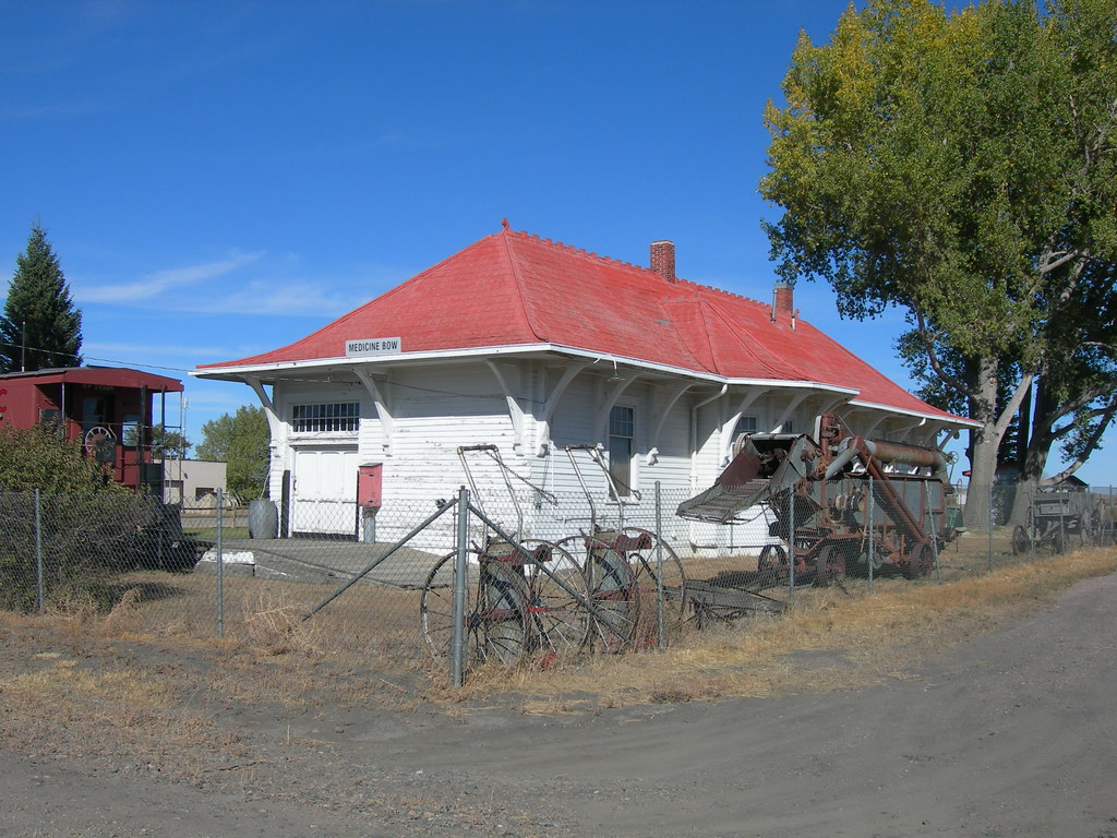 Medicine Bow Train Depot Medicine Bow, Wyoming Constructed… Flickr