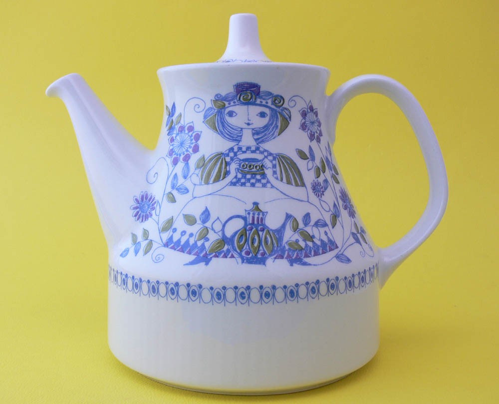 Figgjo Flint Turi Design Lotte Teapot, Norway, Vintage Flickr
