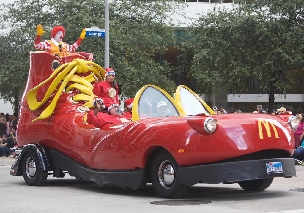 Ronald McDonald & his Car Bill Flickr