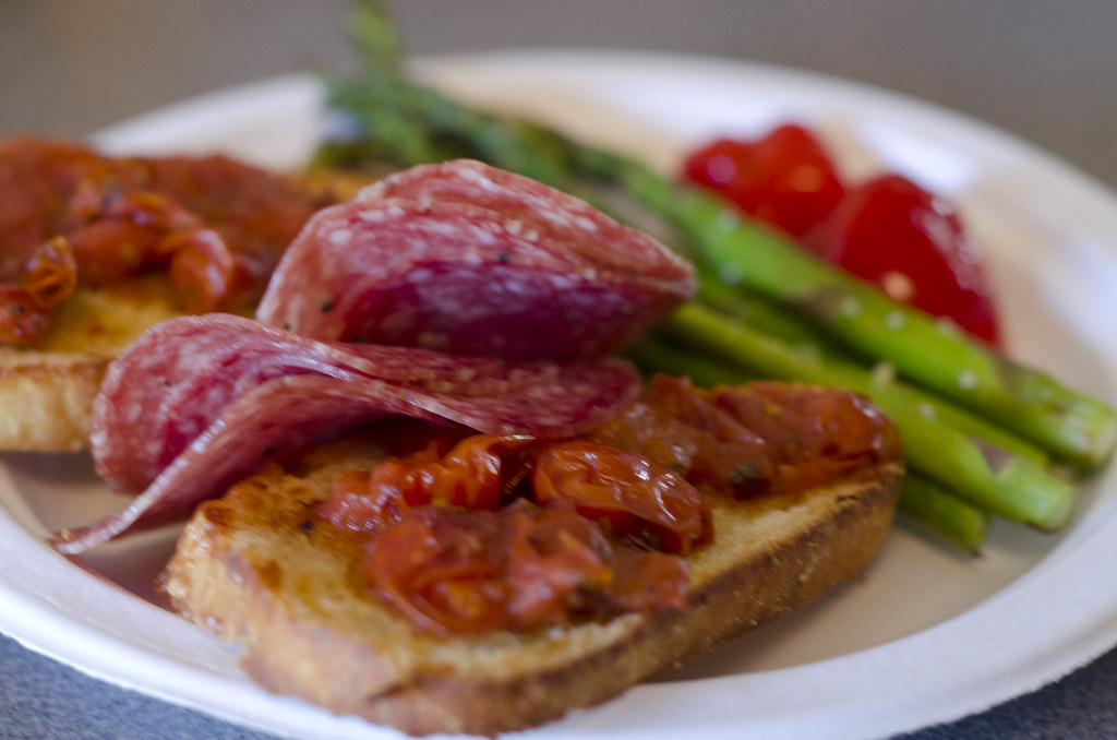 Salami And Tomato Jam Nick Long Flickr