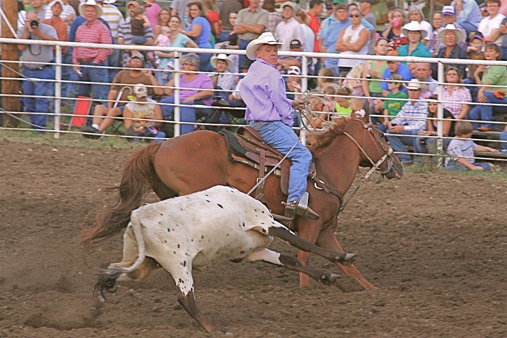 Rodeo at Eskridge,KS Steve Hall Flickr