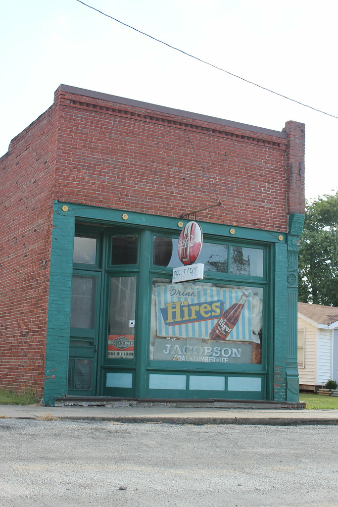 Brocton Illinois Old Commercial Building For a view of the… Flickr