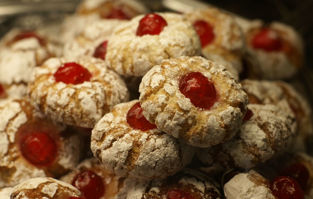Randazzo, sizilianisches Mandelgebäck (Sicilian almond biscuits) a