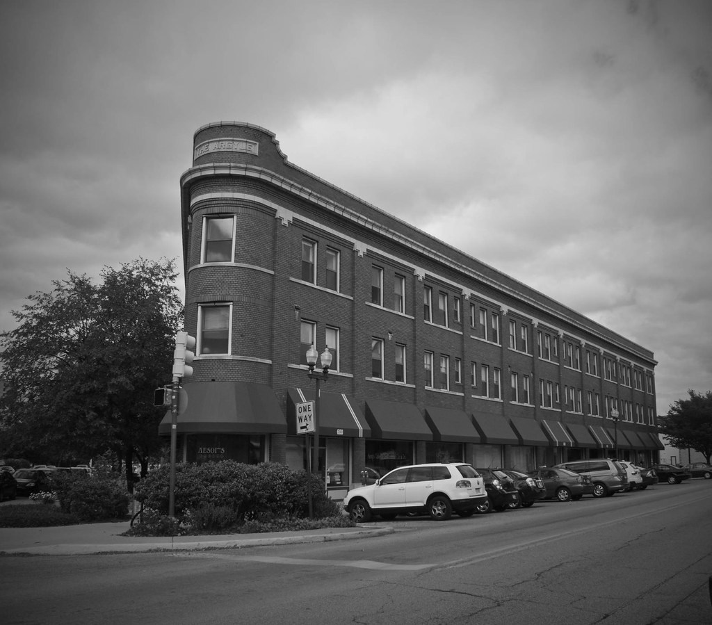 The Argyle One of many triangular buildings in downtown In… Flickr