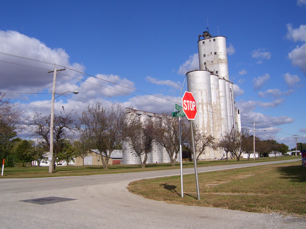 Fithian IL Grain Elevator Karas Hall Flickr