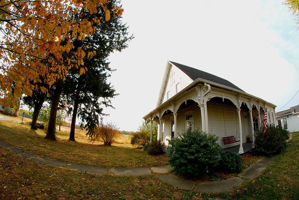 Hope, Indiana Our old house, again. CrownBus32 Flickr
