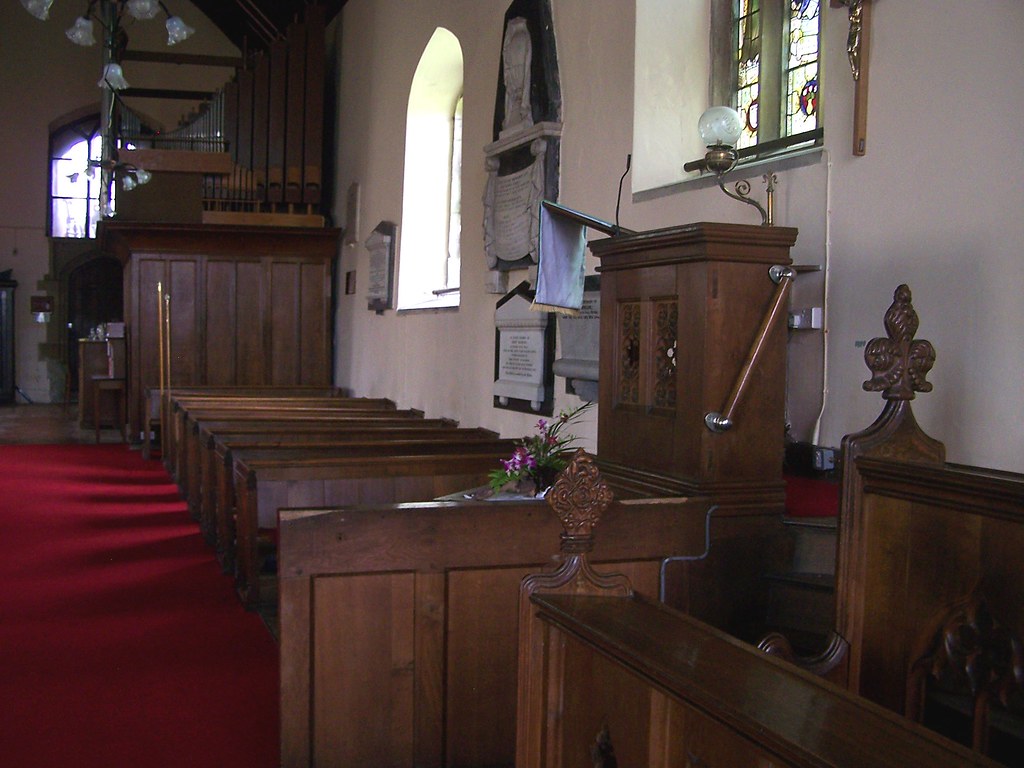 Wales, Llanfair Dyffryn Clwyd looking west jmc4 Church Explorer