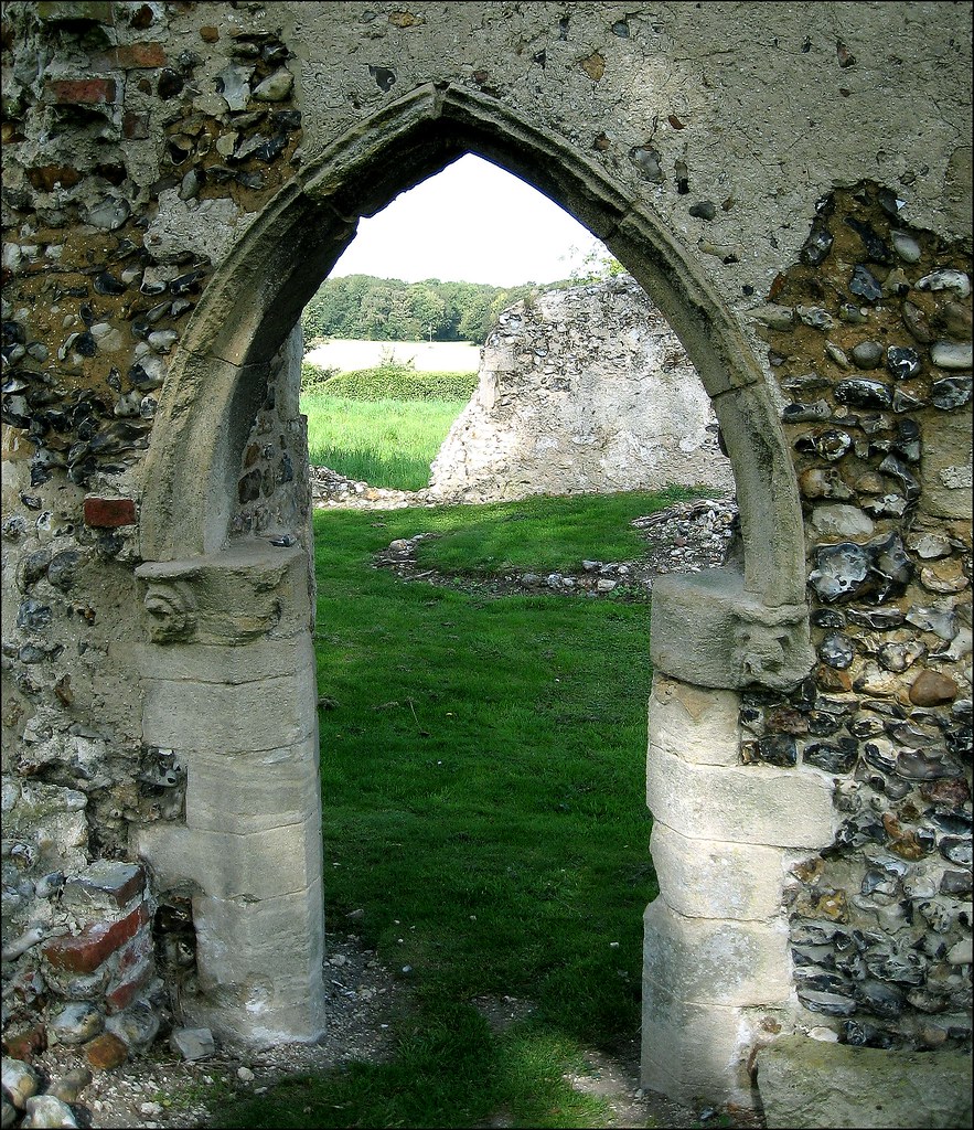 St. MARGARET, WEST RAYNHAM, NORFOLK The priest's doorway. Flickr