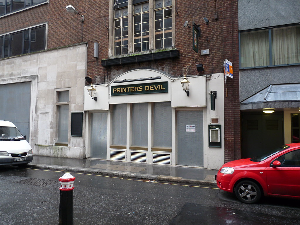 Printer's Devil Holborn Previously known as the Vintners… Flickr