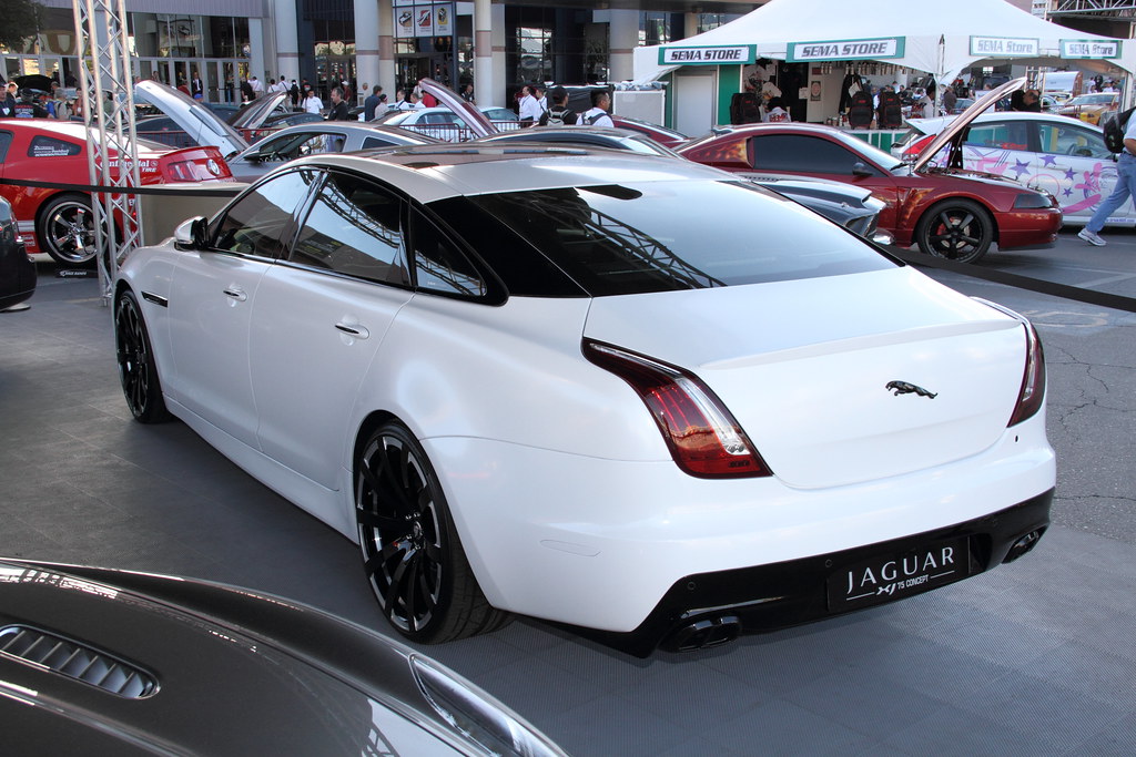 Jaguar XJ75 Las Vegas, NV USA 2010 SEMA Jaguar's