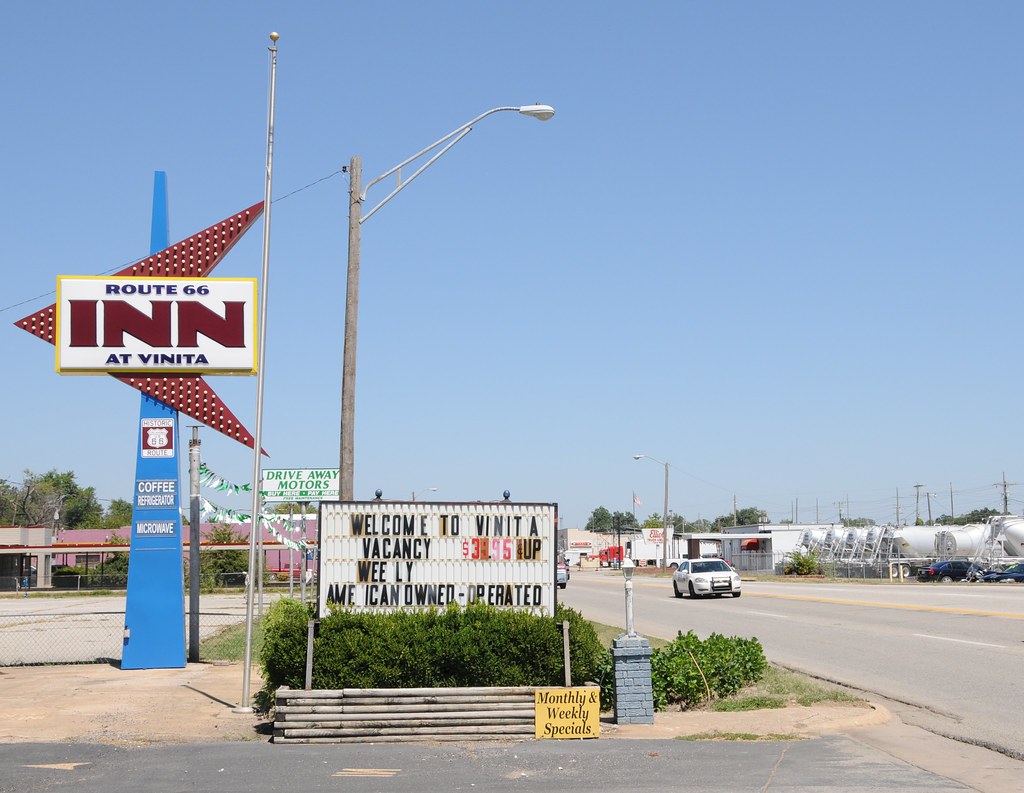 ROUTE66_0621 VINITA OK Vinita, Oklahoma. Route 66 (Align… Flickr