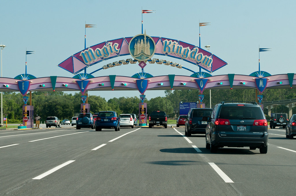Entrance to Magic Kingdom The Entrance to, the parking lot… Flickr