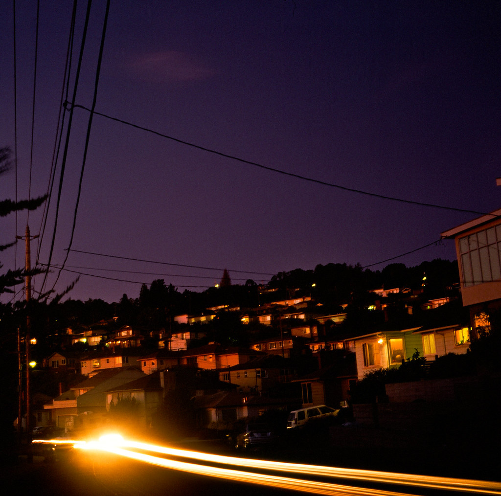 72970038b El Cerrito, CA. Sunset. Shot with Minolta HiMat… Flickr