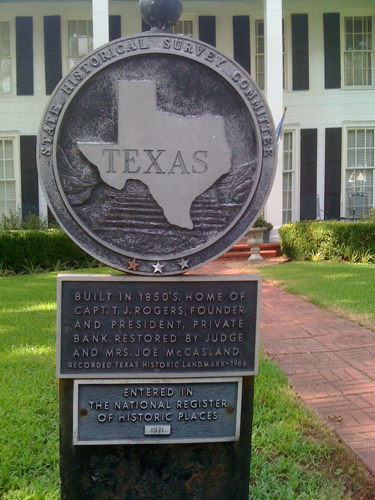 Rogers Home, Jefferson, Texas Historical Marker Built in 1… Flickr