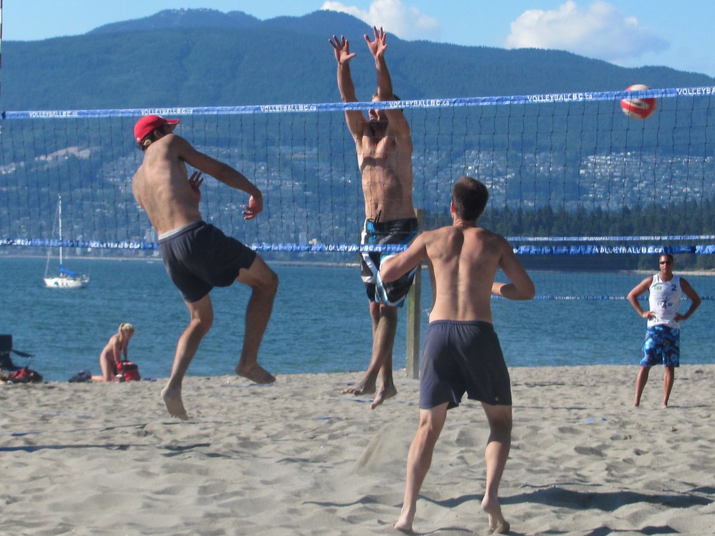 Vancouver Open Beach Volleyball at Kitsilano "Kits" Beach Flickr
