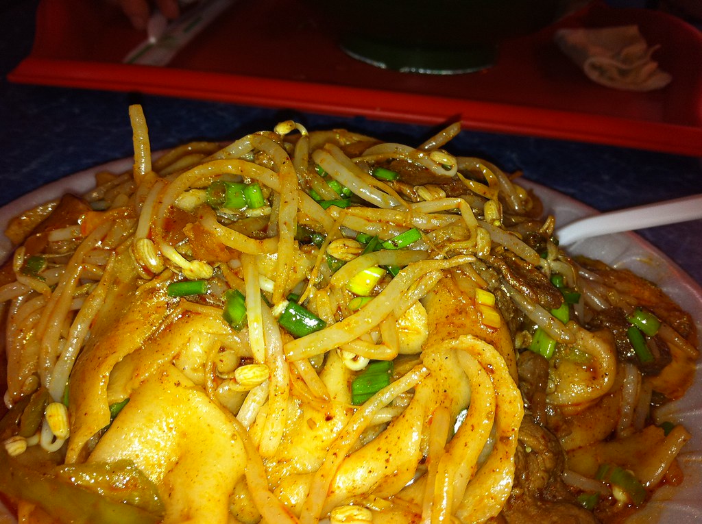 NYC Queens Flushing Flushing Mall Food Court Xi'an Famous Foods