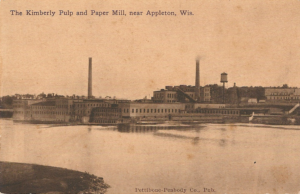 Kimberly Pulp and Paper Mill circa 1914? KimberlyLittle Chute