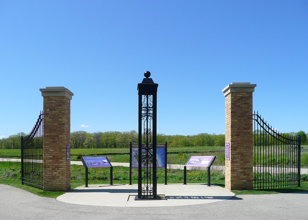Fort Sheridan, IL Entrance Gates now The Army established … Flickr