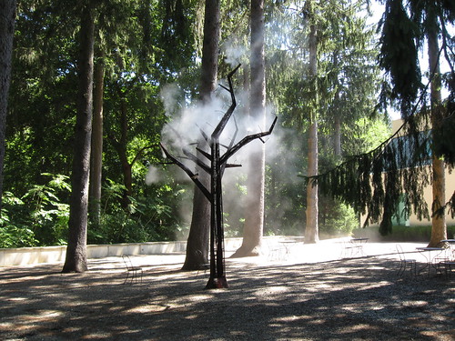 Katonah Museum of Art sculpture garden with Matthew Gelle