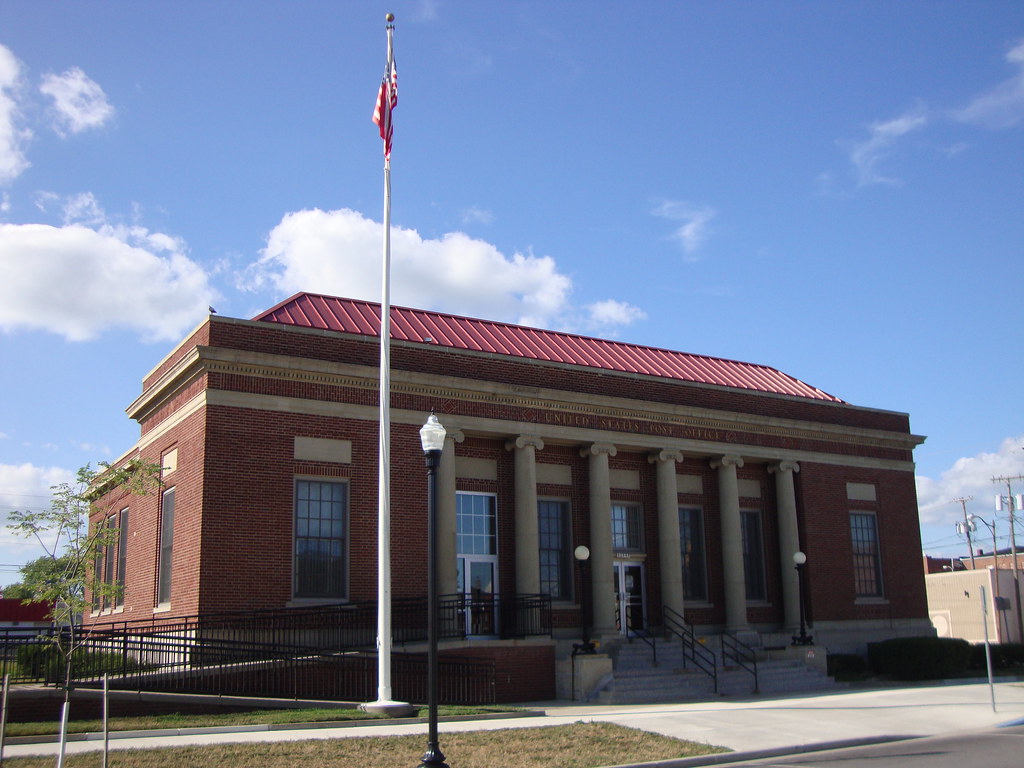 Post Office 43545 (Napoleon, Ohio) Built in 1931 courthouselover
