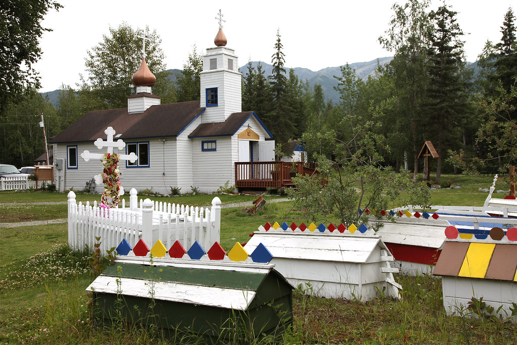 Alaska, zomer 2010 Eklutna Village Historical Park, de "ni… Flickr