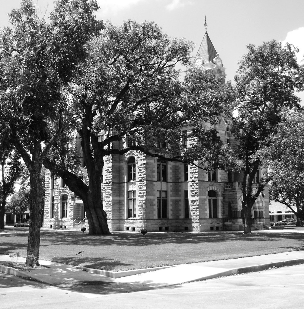 Fayette County Courthouse, La Grange, Texas 0814101345BW Flickr