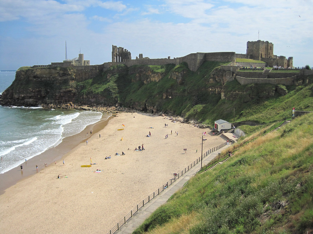 Tynemouth Northumberland Tynemouth Abbey and the smaller b… Flickr