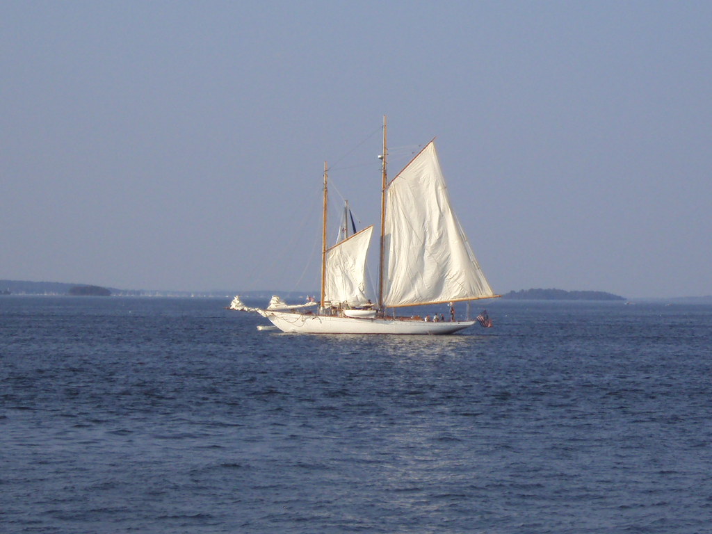 Sailboat Portland Sailboat Portland, Maine Richard