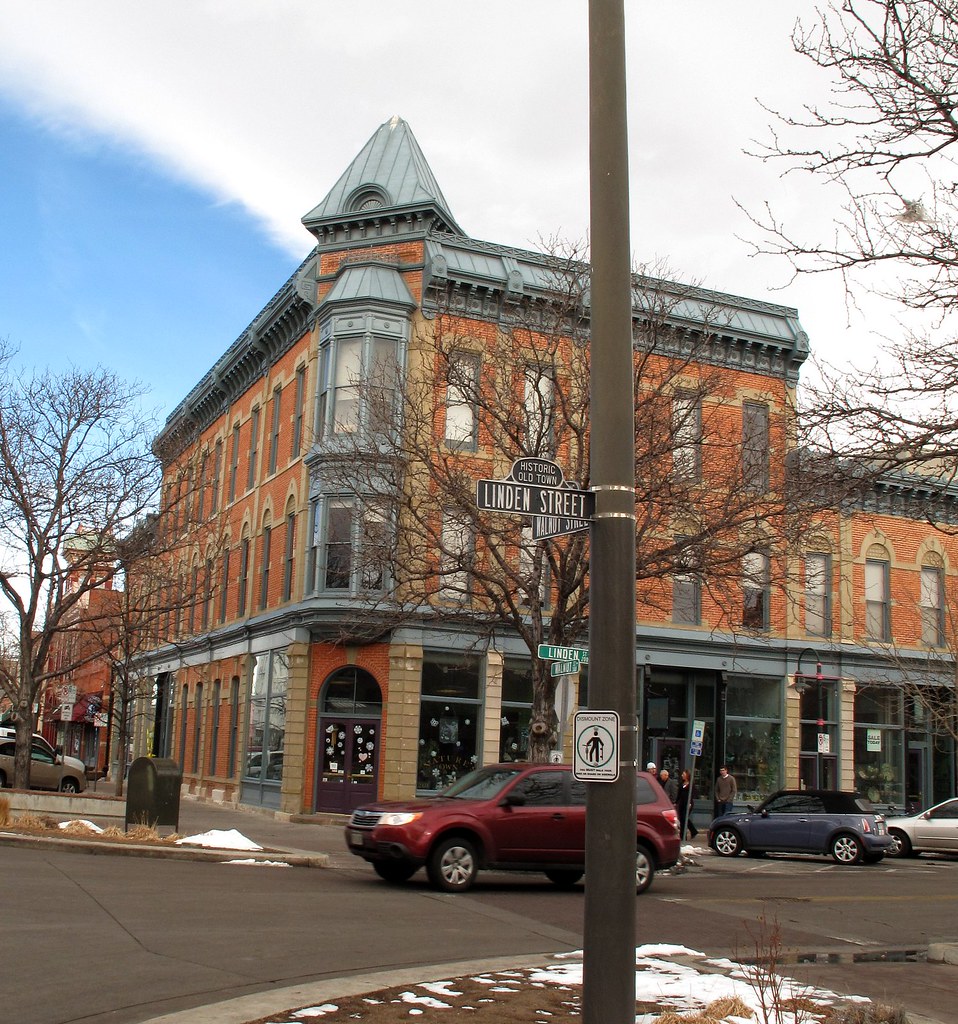 Linden Hotel Building Old Town, Ft Collins. And yes, Natur… Flickr