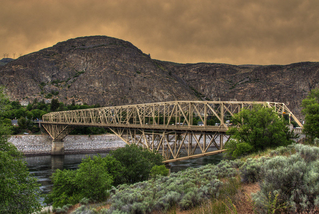 Columbia River Bridge at Grand Coulee Dam Columbia River B… Flickr