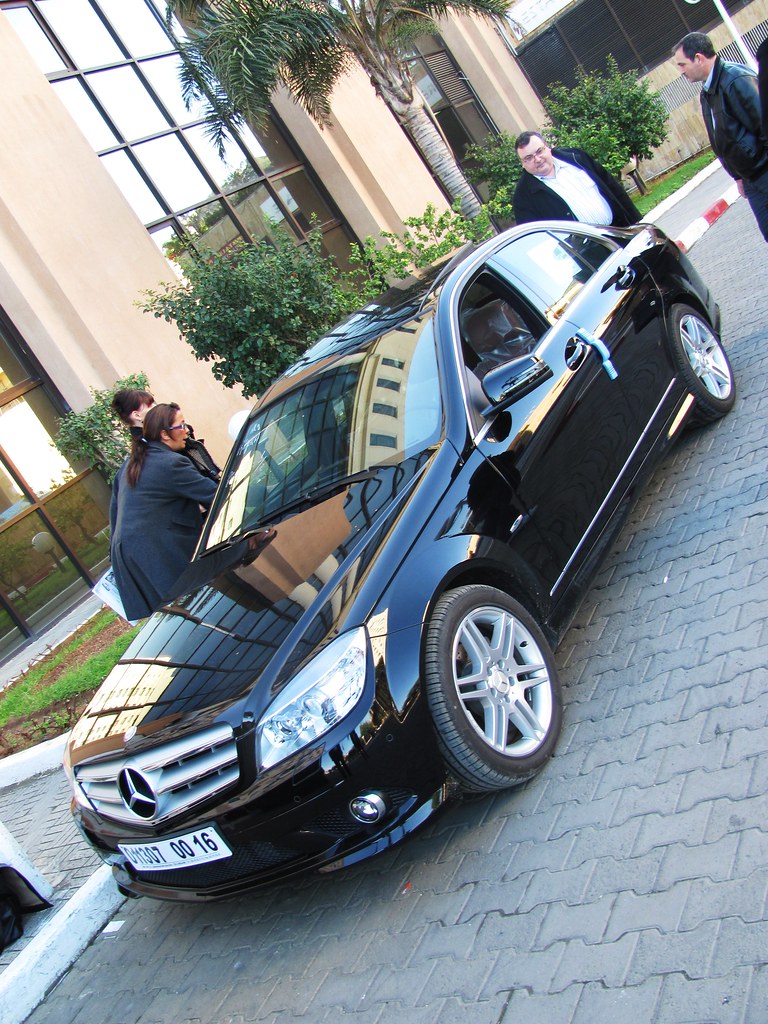 Winter_Algeria Oran_2009 My car in Algier MB C 220 AMG Flickr