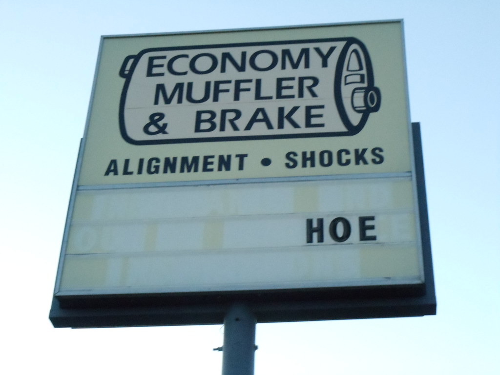 Economy Muffler & Brake Gee, these people are nice. (Give … Flickr