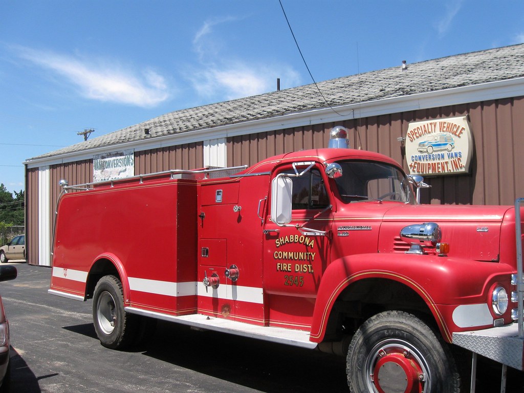 IL Old Shabbona Volunteer Fire Truck 2545 old Shabbona … Flickr