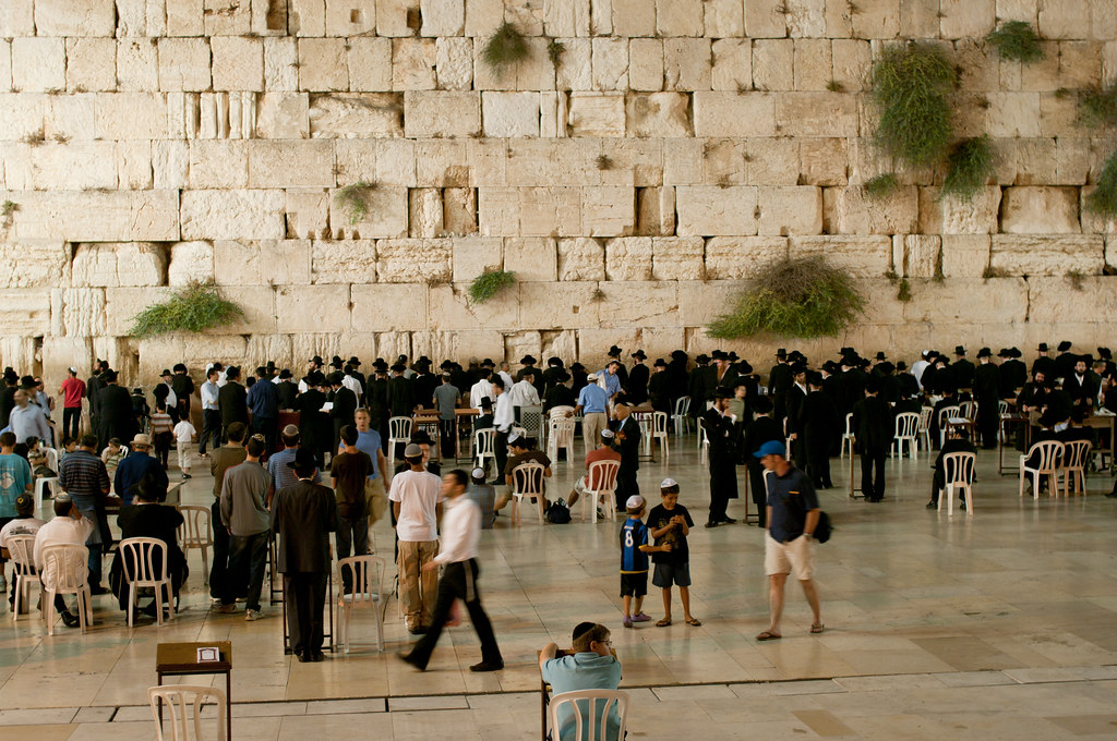 Western Wall at Night Doc Oren Flickr