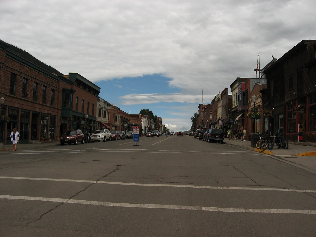 Telluride Historic District, Telluride, Colorado The town … Flickr