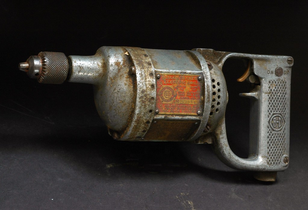 OLD ELECTRIC DRILL David McCudden Flickr