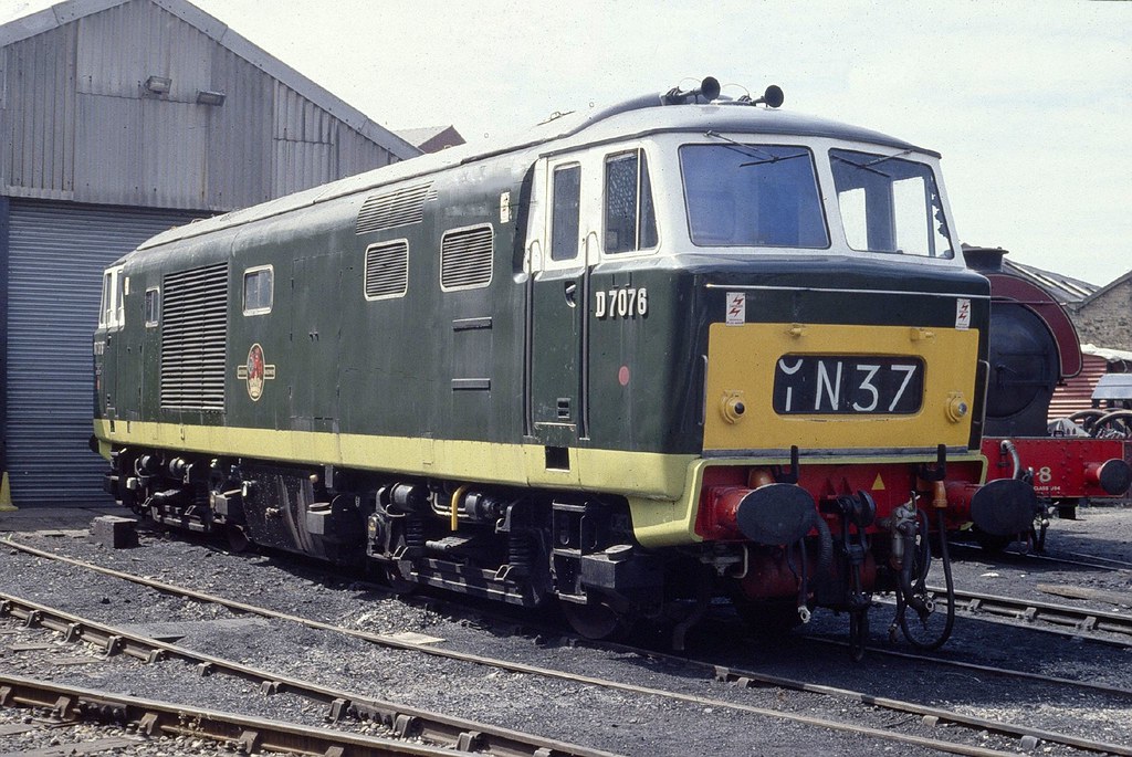 Class 35 Hymek D7076 Bury John Ashton Flickr